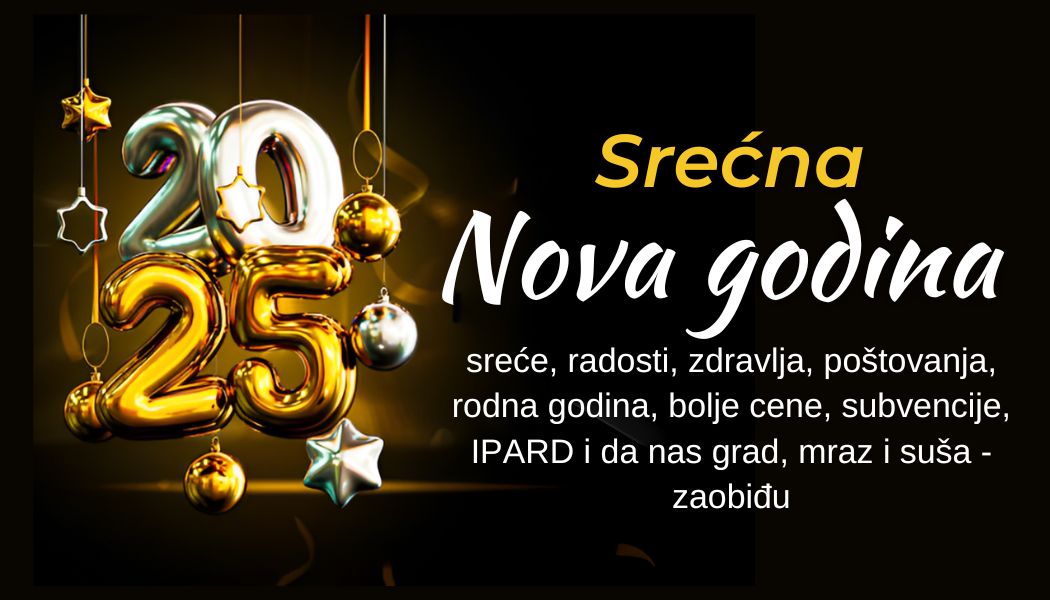 Želje i čestitke za 2025. poslenika agrarne misli