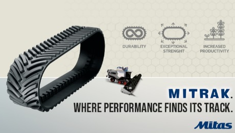 MITRAK premijera: Mitas predstavlja prve gumene gusenice za modernu mehanizaciju