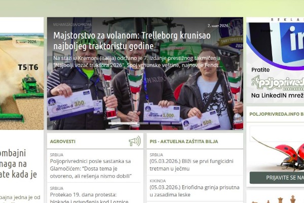 Evo kako je veštačka inteligencija ocenila portal Poljoprivreda.info
